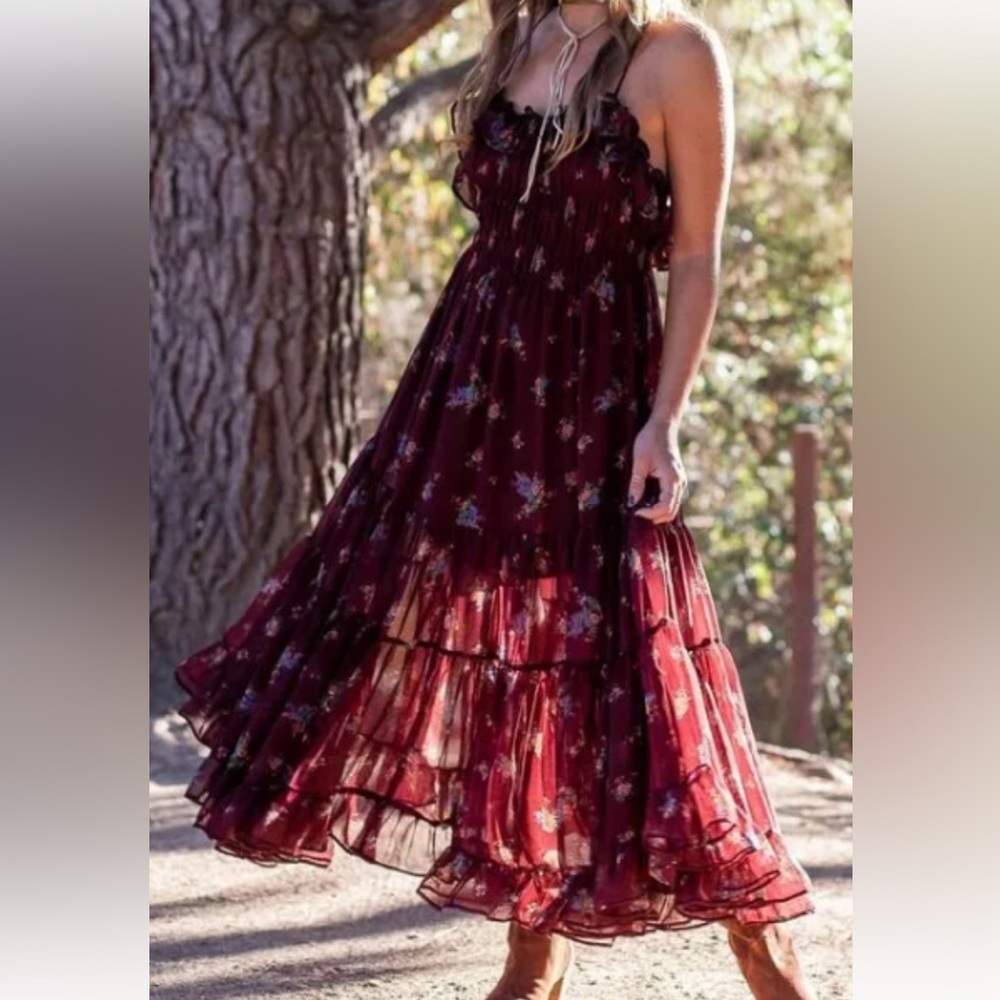 Free People Cloud Nine Maxi Dress